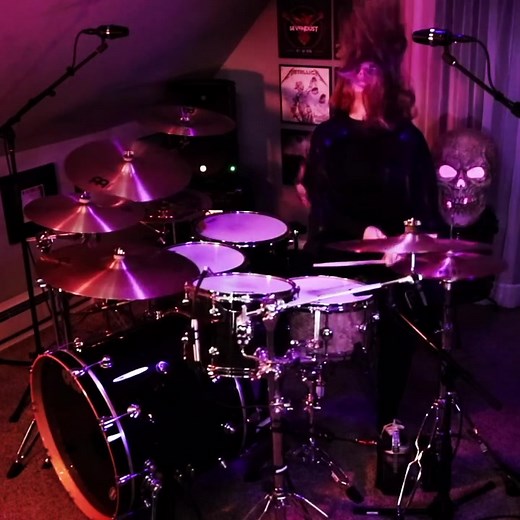 Brooke C Drummer Performs Rob Zombie's Dragula | Happy Halloween