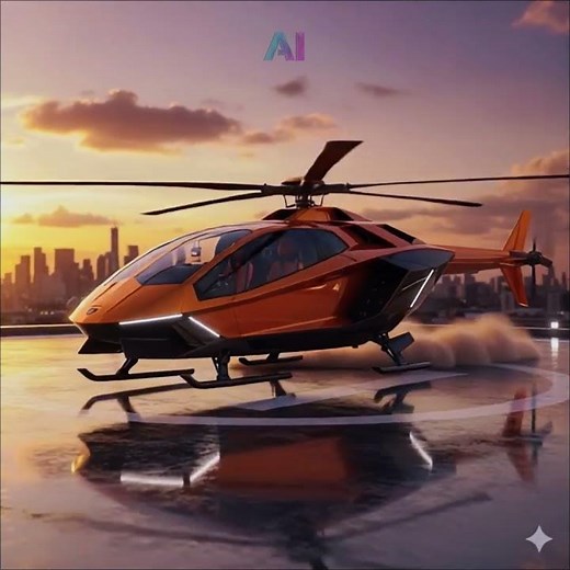 Lamborghini Aventador Transforms Into Helicopter | Flying Lambo 🚁🔥