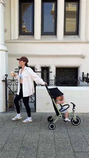 Wonder trike = big fun for kids, effortless steering for parents 🌿