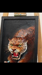 340K views · 8.4K reactions | 3D painting of a leopard Full video avilable on my youtube channel - CLAY CRAFTS | Easy paint with biswanath | Facebook