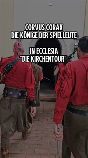 Corvus Corax – In Ecclesia. Heißt übersetzt: In der Kirche. Ja, richtig gehört – die Spielleute in heiligen Hallen! Eine Tour voller Klang, Energie und echtem Corvus-Wahnsinn. Wir freuen uns, euch bei der Kirchentour zu treffen! In Ecclesia: Berlin – Passionskirche, 19. & 20.12. Gersthofen – Stadthalle, 27.12. Leipzig – Peterskirche, 28.12. Hamburg – Fabrik, 29.12. Bochum – Christuskirche, 30.12. 🎟️ Tickets & Infos: corvuscorax.de #CorvusCorax #InEcclesia #Kirchentour2025 #livemusic | CORVUS CO