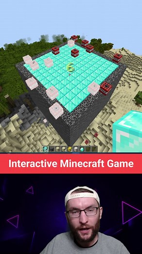 TikTok LIVE Minecraft Tutorial - Interactive Cube Game 2.0 with TNT Rain