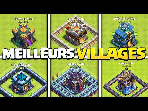 The BEST Town Hall Villages 11, 12, 13, 14, 15, 16, 17 and 18 on Clash of Clans!