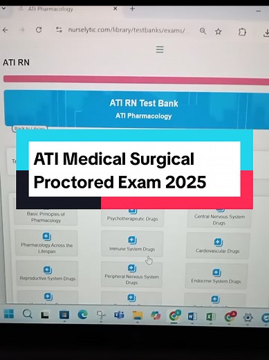 ATI Medical Surgical Proctored Exam 2025 Study Guide