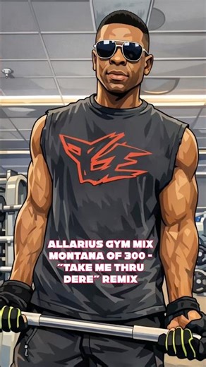 Allarius Gym Mix “Take Me Thru Dere!” (Loop) 🦅🥳🔥Music By: @MontanaOf300 , @WalterBradford