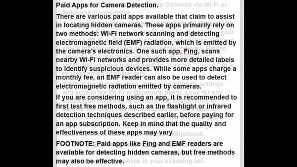 How to Find Hidden Cameras Using Your Smartphone A Step-by-Step Guide