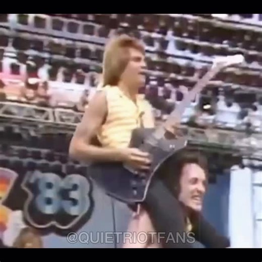 Quiet Riot Fan Page on Instagram: "One of my favorite guitar solo’s from Carlos cavazo performing - ‘cum on feel the noize’. (live at us festival 1983) - #reels #quietriot #quietriotband #cumonfeelthenoize #live #guitarsolo #carloscavazo #rudysarzo #frankiebanali #kevinbubrow #album #80s #music #mtv #80sfashion #fanpage #video #nostalgia #rerun #videostar #fypシ #viral"