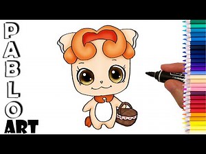 How to Draw Allmineping - Catch Teenieping | Learn to Draw step by step