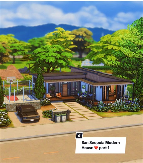 San Sequoia Modern House — Part 1 Stop Motion Build