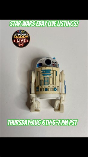 🔥 Thursday eBay Live! 50 Vintage Kenner Star Wars Figures – Near Mint R2-D2 & More!
