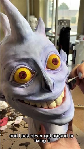 Hi! This is my first video, subscribe if you want to see her finished!#foryou #monster #alien #punk