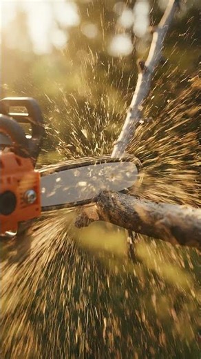 This looks like a toy or a keychain but this tiny STIHL chainsaw