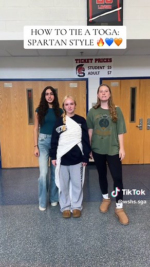 How to Tie a Toga: Spartan Style Tutorial
