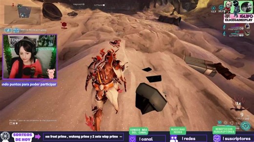 ♡[PC][WF CREADOR][!glifo] hoy sorteos frost prime , wukong prime y 2 sets wisp prime !canal !redes ♡ charlas y matecitos !!