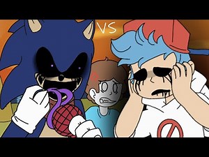sonic exe vs boyfriend (friday night funkin) the excuse, part 8
