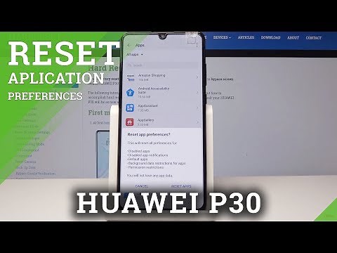 How to Reset App Preferences in Huawei P30 - Default App Settings