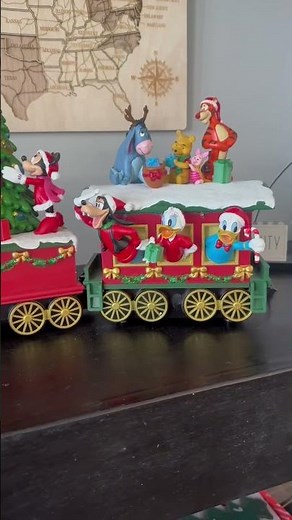 Disney Christmas Train Set with LED Lights and Music / Is it Worth It? #Amazonfinds #productreview