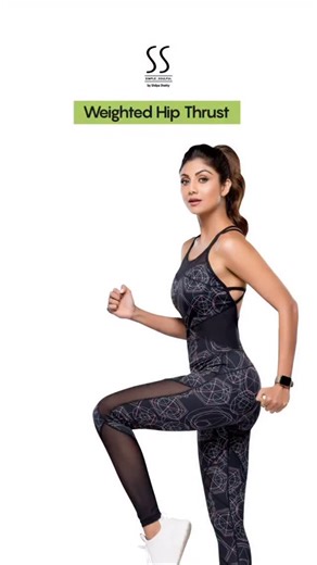 Glutes on fire and purposefully so. The Weighted Hip Thrust is one of the most effective movements for building glute strength, improving posture, and supporting long-term joint and spine health by strengthening the entire posterior chain. This low-impact, high-reward exercise targets the glutes, hamstrings, and lower back, making it ideal for strength training at home while improving stability and athletic performance. ✨ Why Weighted Hip Thrusts work: • Deeply activates glutes & hamstrings • Su