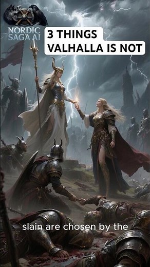 Valhalla Explained:What Really Awaits Viking Warriors After Death#history #historicalmyths#mythology