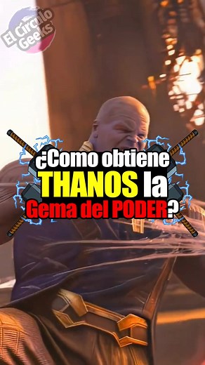 ¿Como obtiene Thanos la gema del poder? #marvel #gemasdelinfinto #thanos #gemadelpoder