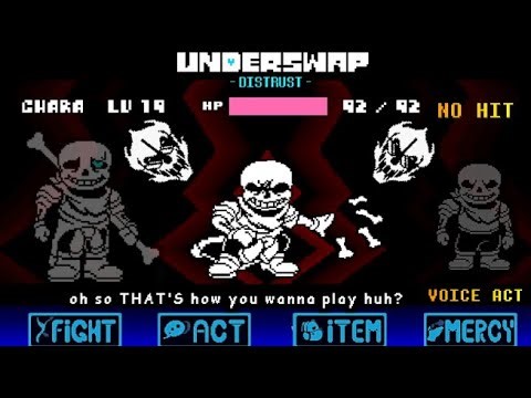 [NO HIT + Voice Act] Azzy's Underswap: Distrust [Phase 1 & 2 Demo]