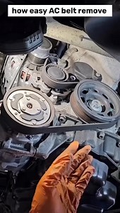 how easy AC belt remove #trending #trendingreels #trend #viral #viralreels #reelsfypシ #reelschallenge #facebook #virals | shuiab car
