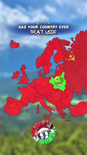 has your country ever beat ussr #europe #geography #map #history #edit #shorts #video #poland