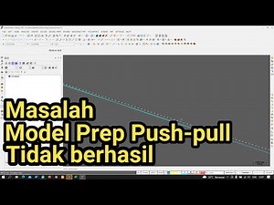 Mastercam X9 | Jawaban Push-Pull tidak bisa | Push-pull doesn't work