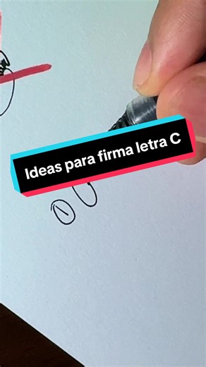 Ideas para firma letra C