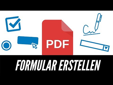 PDF Formular erstellen kostenlos (Tutorial) Interaktiv & Ausfüllbare Dokumente
