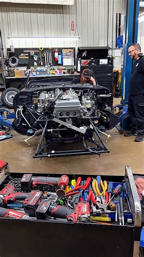 First 500 E-Type update. Craftsmanship refined. Heritage reborn. Tap Follow for more iconic builds and behind-the-scenes craftsmanship. 🔧 #ClassicCarsDaily #CarsofInstagram #VintageMotoring #JaguarEType #RestorationCraftsmanship #HeritageRevived #AutomotiveArt #ClassicCarCommunity #DrivenByPassion | Muncie Imports & Classics