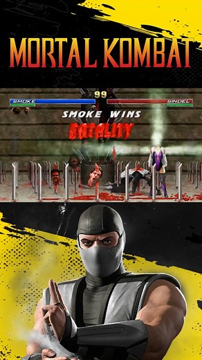 Mortal Kombat- Smoke Fatalities #retro #arcade #mortalkombat | Joystick Odyssey