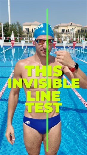 MySwimPro on Instagram: "Try the invisible line test: if your hand crosses your centerline, you’re adding drag. Keep it straight and watch your speed improve."