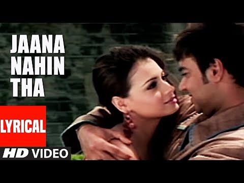 "Jaana Nahin Tha" Lyrical Video Song | Blackmail | Ajay Devgan, Diya Mirza
