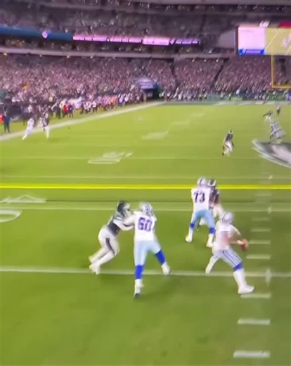 Jadon on Instagram: "#Cowboys LT Tyler Guyton was fined $12,172 for clubbing Eagles OLB Jalyx Hunt in the head during Thursday’s game. 壘 The play was not flagged and Guyton will appeal the fine. Video Credit/: @snfonnbc H/T: (x/CoachDanCasey) & @voiceofthestar on X."