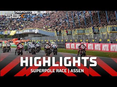 FULL HIGHLIGHTS: Superpole Race at Assen 🚀 | 2026 #DutchWorldSBK 🇳🇱