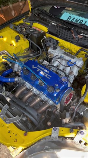 D16Z6 Head Cold Start with Crower S3 Cams