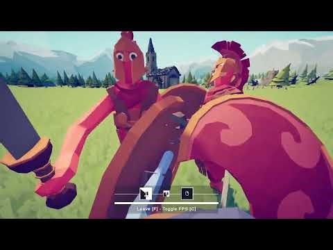 Totally accurate battle simulator gameplay no commentary (sandbox)