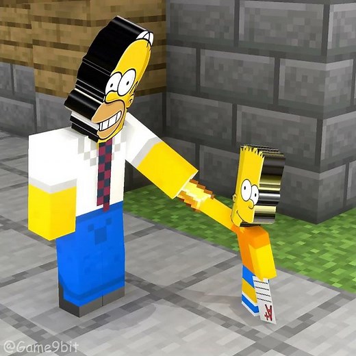 Snake Jailbird steals Bart Simpson's money and the ending 😂️