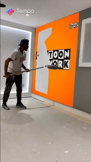 Wall painting reveal Cartoon Network Powerhouse era (European ver.)