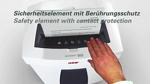 HSM SECURIO C16s, 16-18-Sheet, Strip Cut, 6.6-Gallon Capacity Shredder