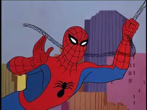 Spider Man - 1967 intro theme (4K stereo remaster, BEST version)