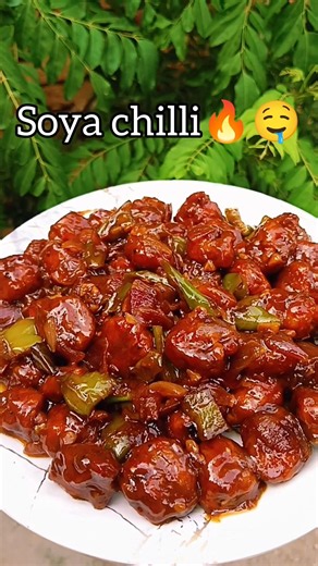 🌶️ Spicy Soya Chilli Recipe 😋 | Better Than Restaurant Style 🍽️✨#ytshorts #trending #recipe