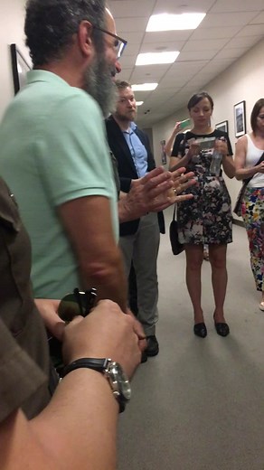 Special Moment with Mandy Patinkin and Kathryn G from Fiddler On The Roof in Yiddish