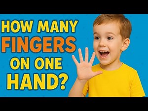 How Many Fingers on One Hand | Kids Rhymes | Twinklearn TV