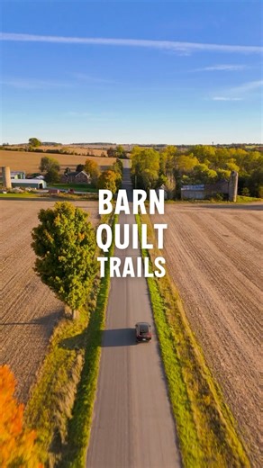 Destination Ontario on Instagram: "Discover the charm of rural Ontario with vibrant barn quilts! These painted fabric designs celebrate local history and farming culture. 🟦 Ready for a road trip to explore the stories behind each piece? Here’s how to get started with the Port Hope Historic Barn Quilt Trail: 🌾 Discover 23 heritage barns in urban and rural Port Hope, recognized for their architectural beauty. Use the Interactive Driving Tour on your smartphone for directions and po