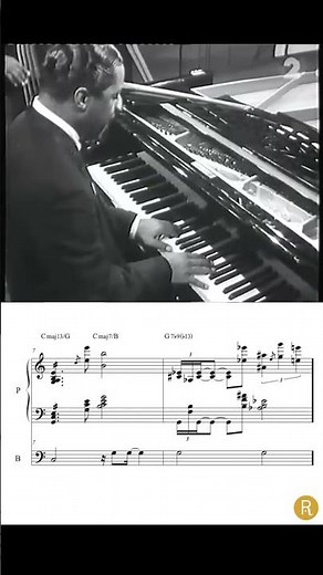 Erroll Garner plays „Misty“ - Transcription 🎹🔬🎼 #jazz #piano #music #creative #theory