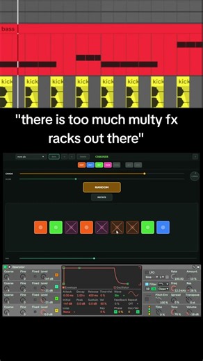 my music sucks, so i started creating plugins #sounddesign #vst #plugin #vibecoding #chaoser