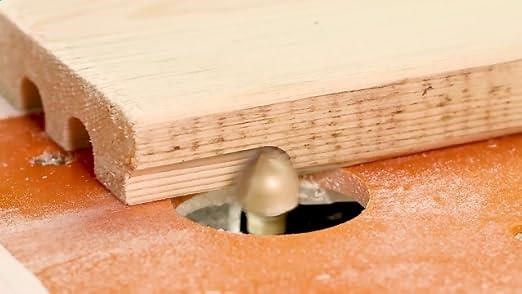 ASNOMY 6pcs Core Box Router Bit