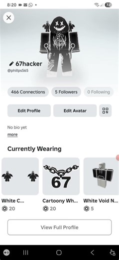 I explore my robux clothes in roblox